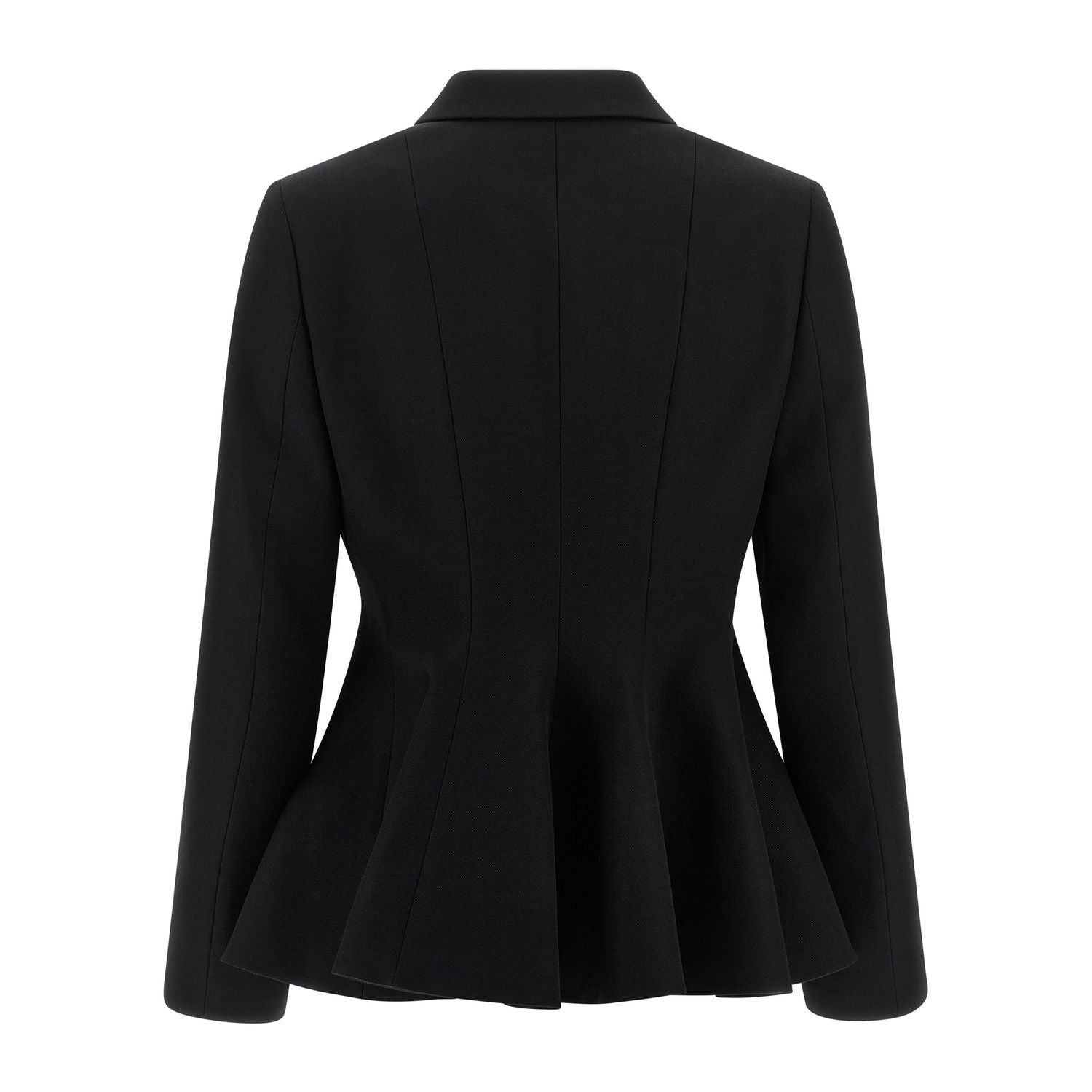 Fendi Black Virgin Wool Blazer