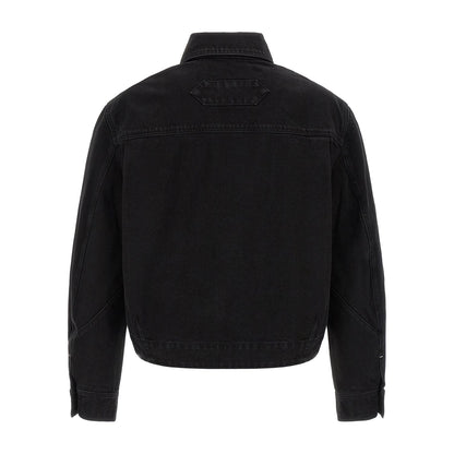 Jacquemus Black Cotton Denim Jacket