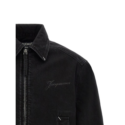 Jacquemus Black Cotton Denim Jacket