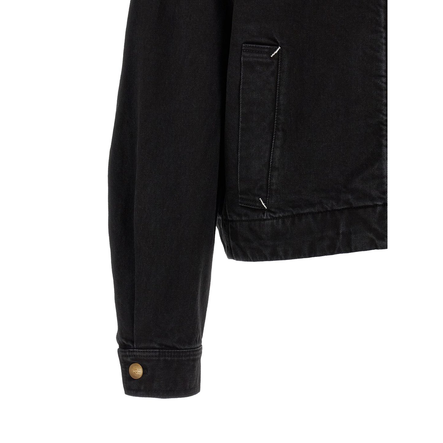 Jacquemus Black Cotton Denim Jacket