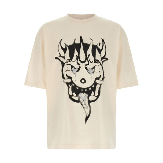 Y-3 White Cotton T-Shirt