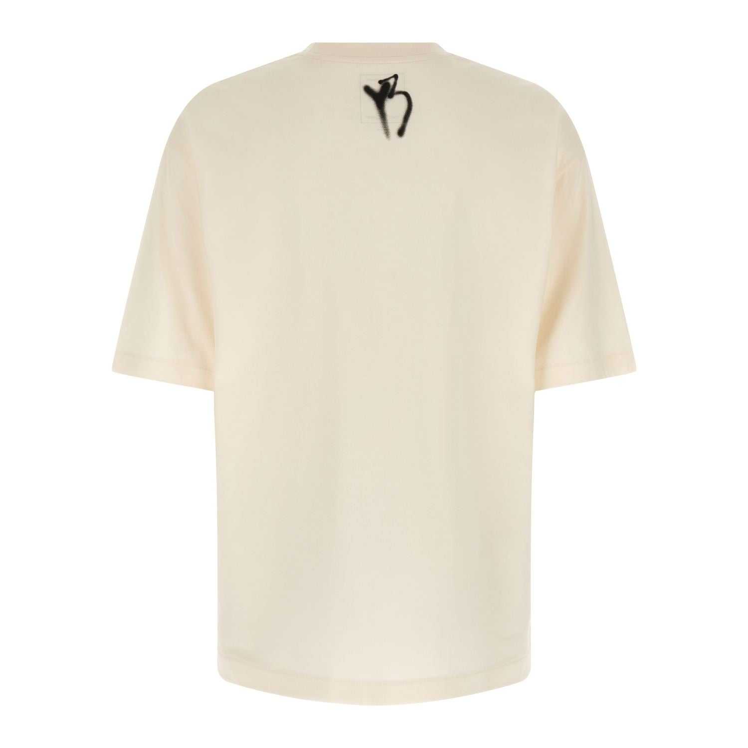 Y-3 White Cotton T-Shirt