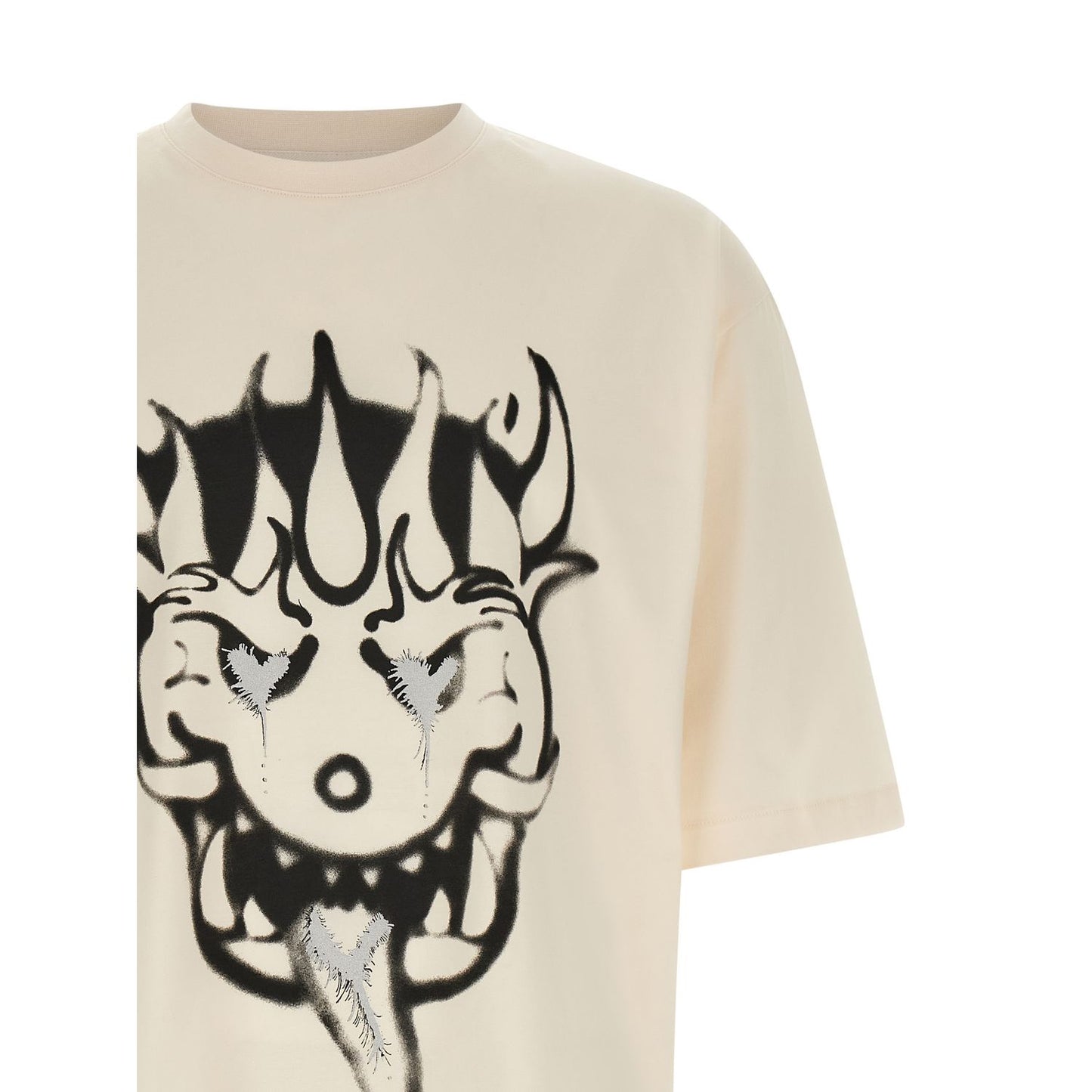 Y-3 White Cotton T-Shirt