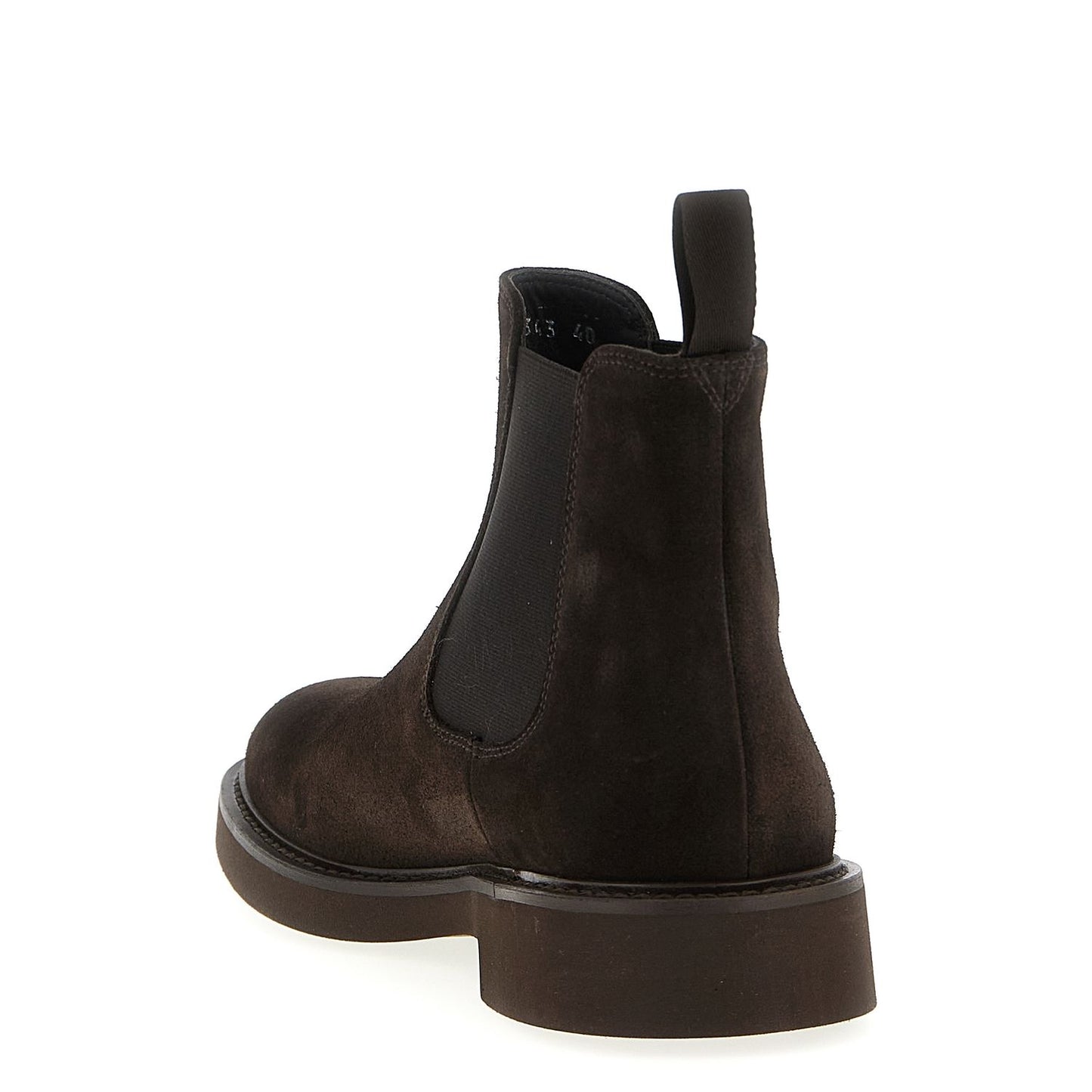 Doucal's Brown Calfskin Chelsea Boots