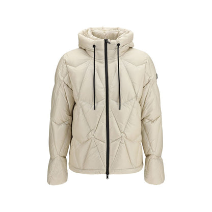 Moose Knuckles Beige Nylon Full-Length Jacket
