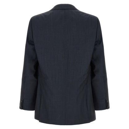 Brioni Blue Wool Blazer