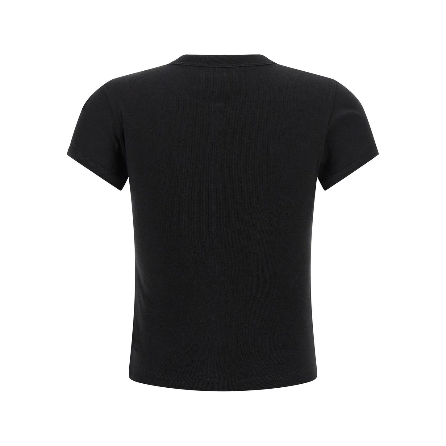 Saint Laurent Black Cotton T-Shirt