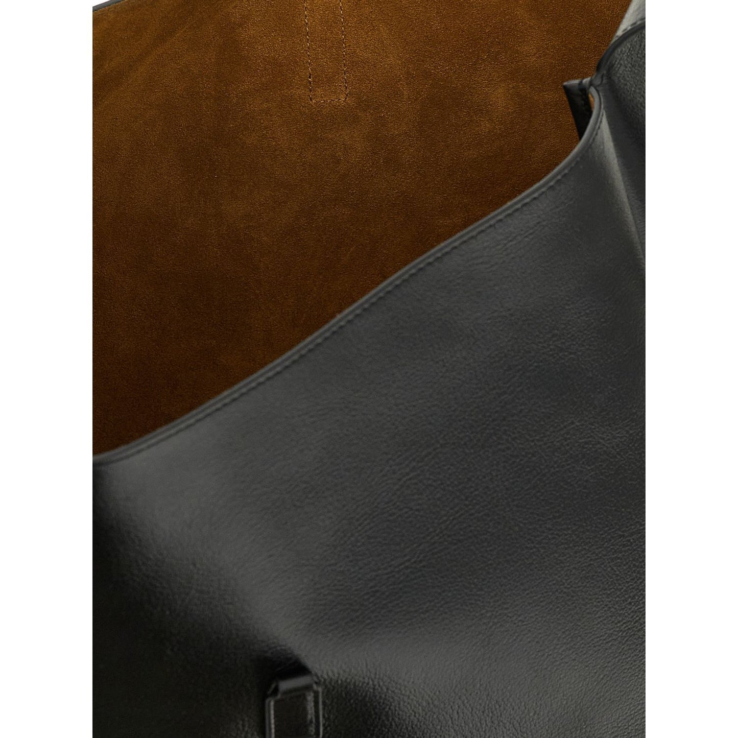 Saint Laurent Black Calfskin Shoulder Bag