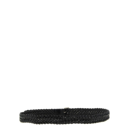 Saint Laurent Black Calfskin Regular Belt