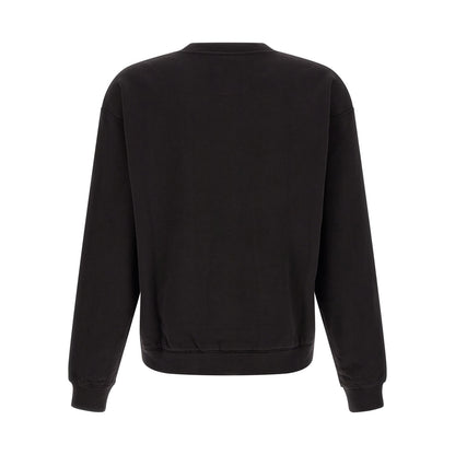 Dolce & Gabbana Black Cotton Sweatshirt