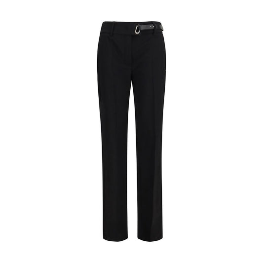 Max Mara Black Viscose Casual Pants
