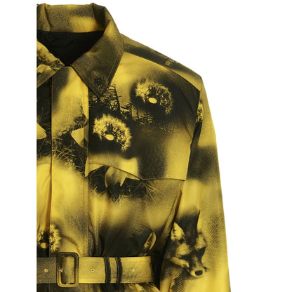 Prada Bicolor Polyamide Parka