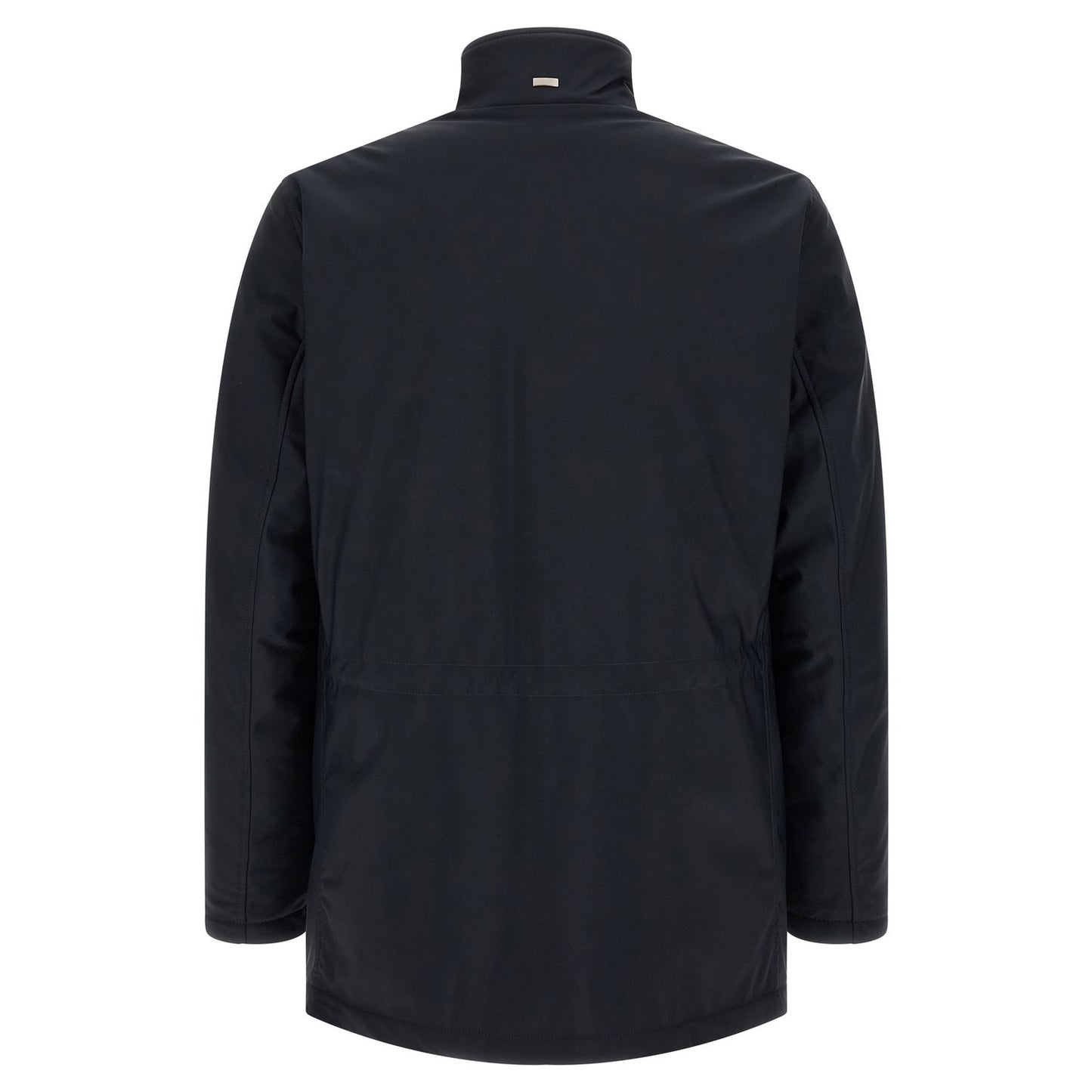Herno Blue Polyamide Full-Length Jacket
