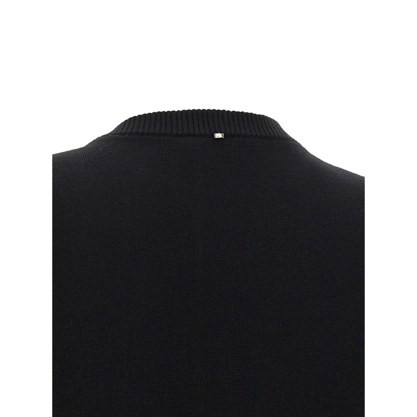 Sportmax Black Virgin Wool Tank Tops