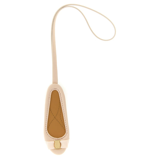Ferragamo Multicolor Calfskin Keychain