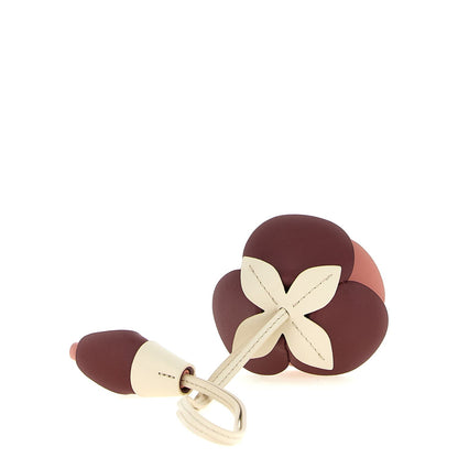 Furla Multicolor Calfskin Keychain