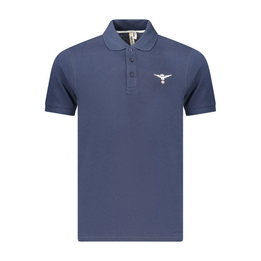 Accademia Militare Blue Cotton Men's Polo Shirt