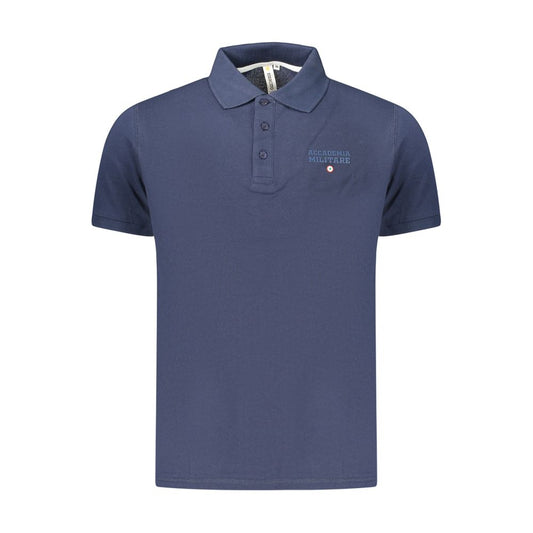 Accademia Militare Blue Cotton Men's Polo Shirt