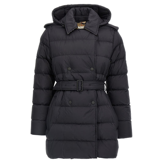 Burberry Black Polyamide Coat