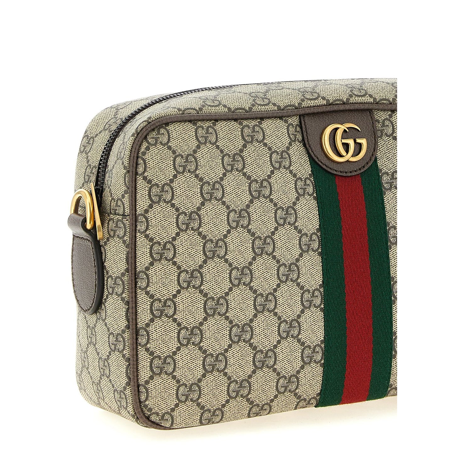 Gucci Beige Polyethylene Crossbody Bag