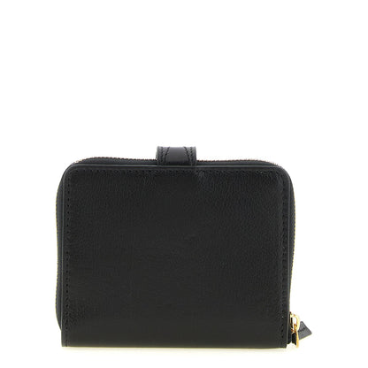 Chloé Black Buffalo Leather Cardholder