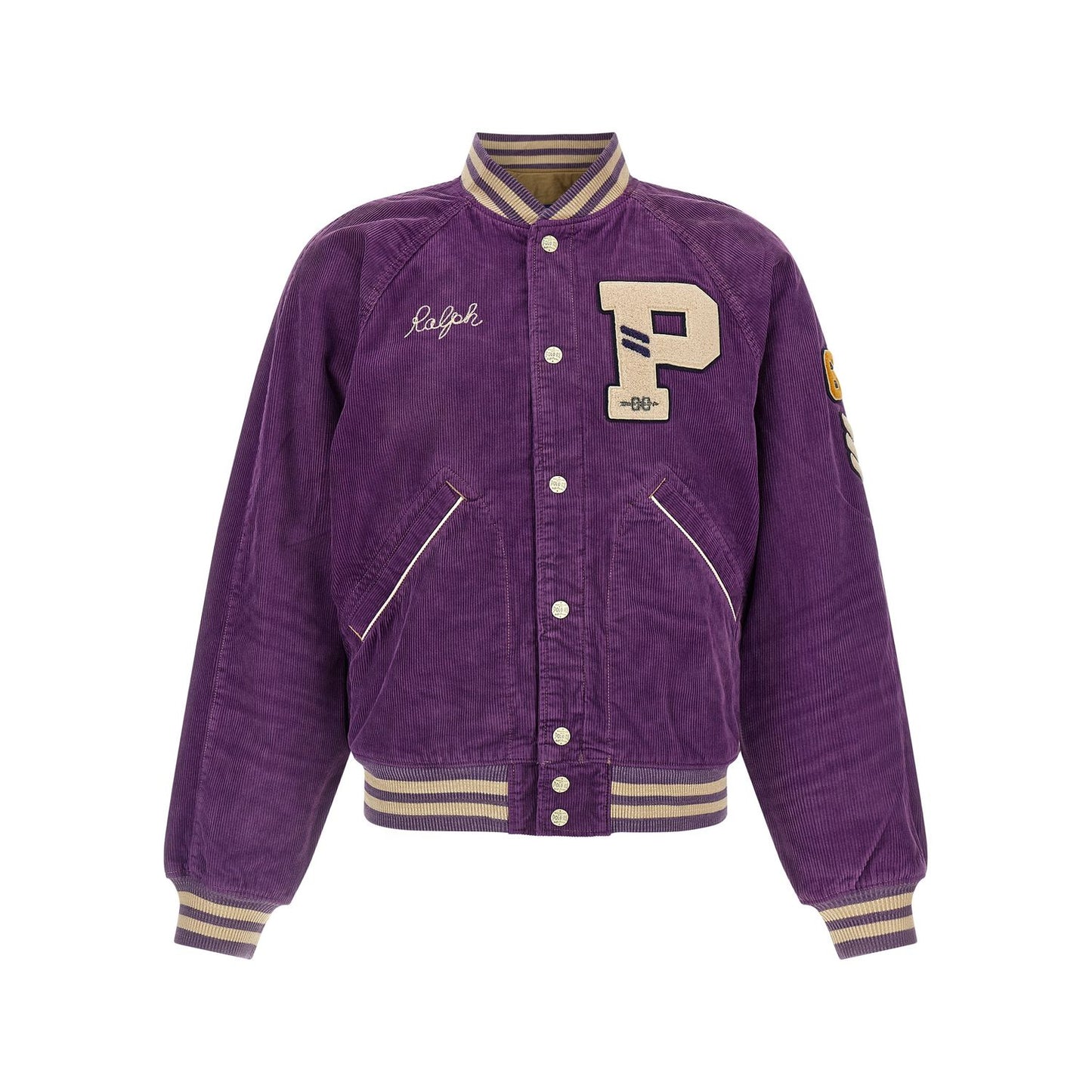 Polo Ralph Lauren Purple Cotton Bomber