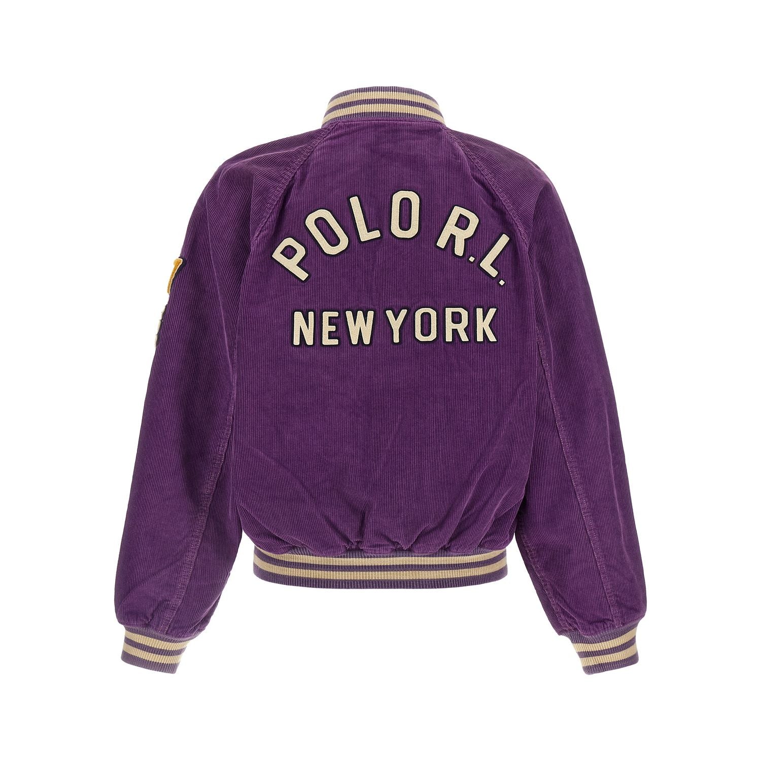 Polo Ralph Lauren Purple Cotton Bomber