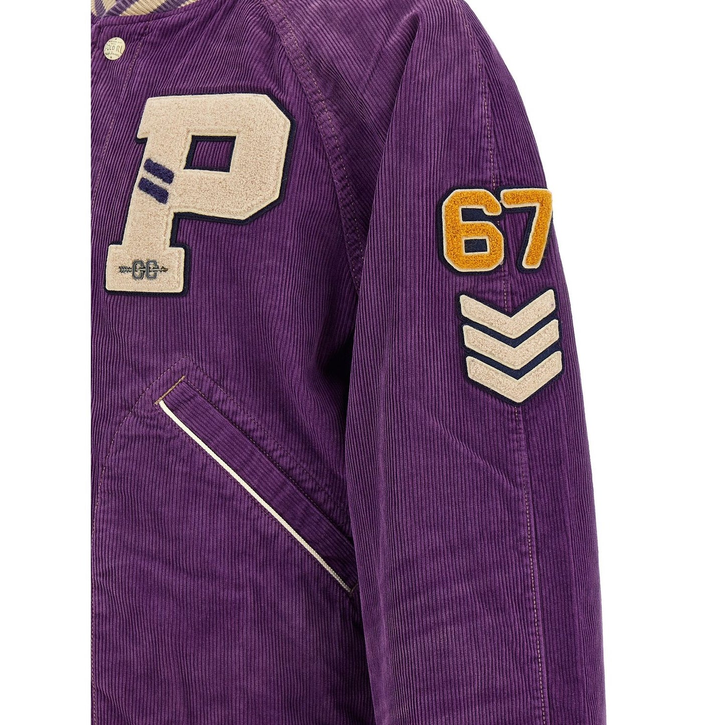 Polo Ralph Lauren Purple Cotton Bomber