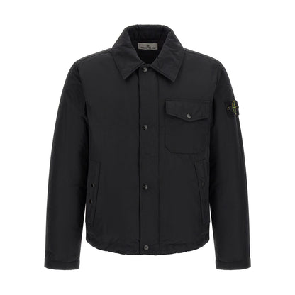 Stone Island Black Polyester Jacket