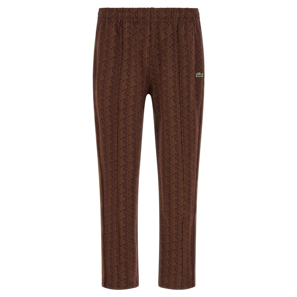 Lacoste Brown Polyester Joggers (Workout Pants)