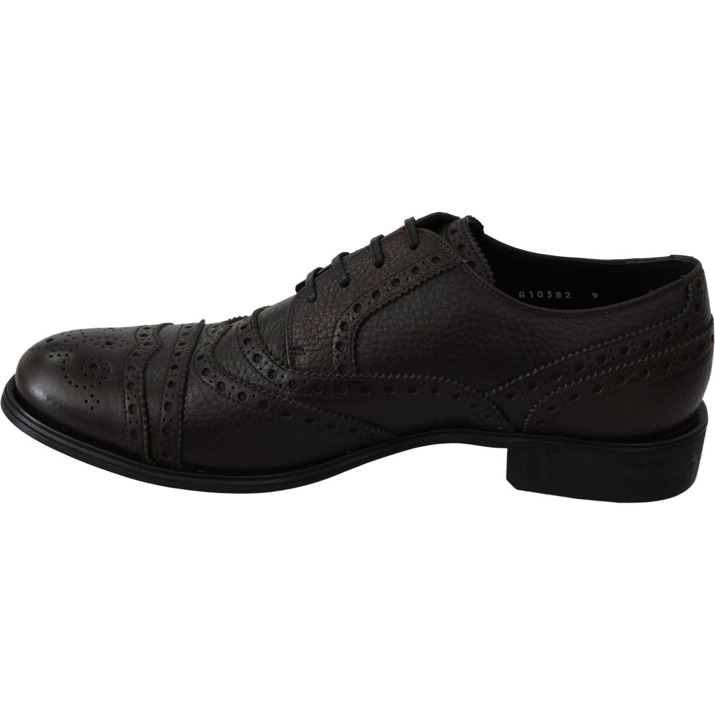 Dolce & Gabbana Elegant Mens Leather Derby Dress Shoes Dolce & Gabbana