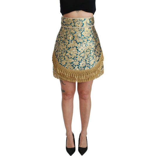 Elevate Your Wardrobe with Our Exquisite Gold Skirt