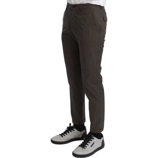 Dolce & Gabbana Elegant Brown Casual Pants Dolce & Gabbana