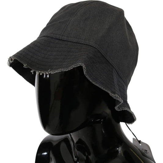 Costume National Chic Black Bucket Hat - Timeless Accessory Costume National