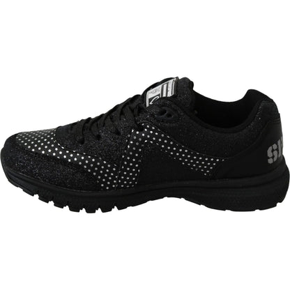 Philipp Plein Black Running Jasmines Sneakers Shoes