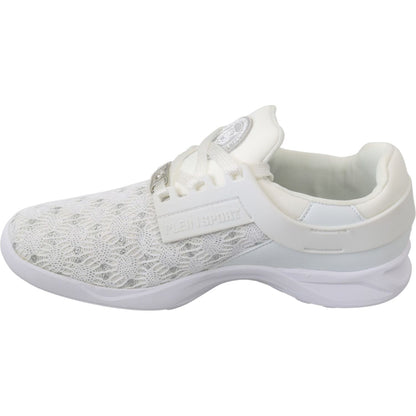 Philipp Plein White Polyester Casual Sneakers Shoes1728,67345645728,EU37/US6.5,Material: Polyester,New with tags,Philipp Plein,Shoes,Sneakers - Shoes,Sneakers - Women - Shoes,Sport Shoes (athletic shoes) - Sportswear - Clothing,Sportswear - Clothing,White