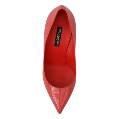 Dolce & Gabbana Dark Pink Patent Leather Heels Pumps 1728,67345645728,Dolce & Gabbana,EU35/US4.5,Material: Leather,Mid Heel - Pumps - Shoes,New with tags,Pink,Pumps - Shoes,Pumps - Women - Shoes,Shoes,Women,Women - Shoes