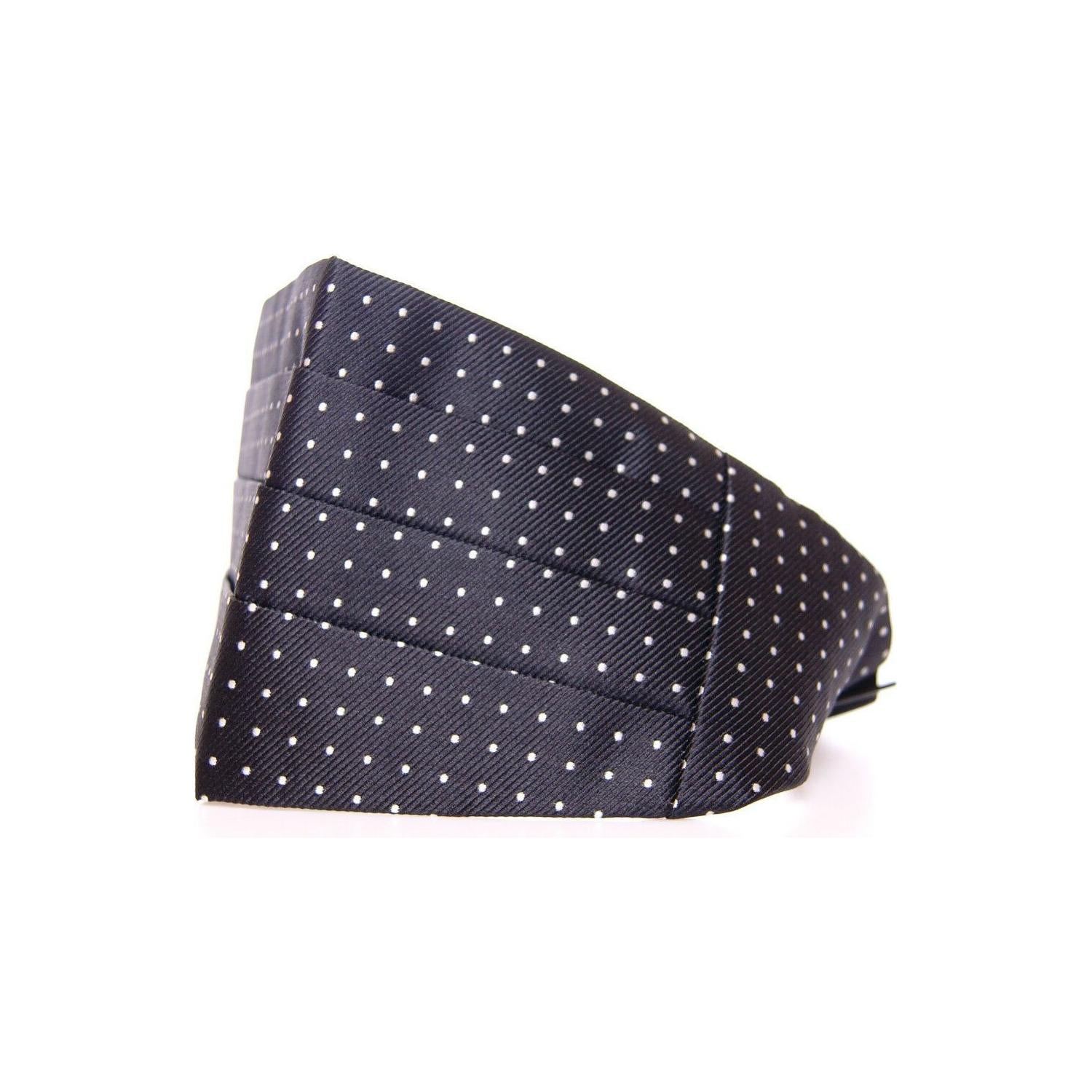 Dolce & Gabbana Black Waist Smoking Tuxedo Cummerbund Belt