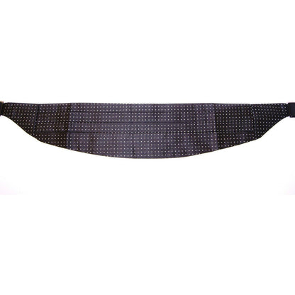 Dolce & Gabbana Black Waist Smoking Tuxedo Cummerbund Belt