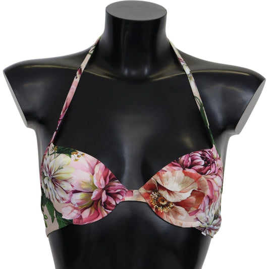 Dolce & Gabbana Floral Elegance Elastic Bikini Top Dolce & Gabbana