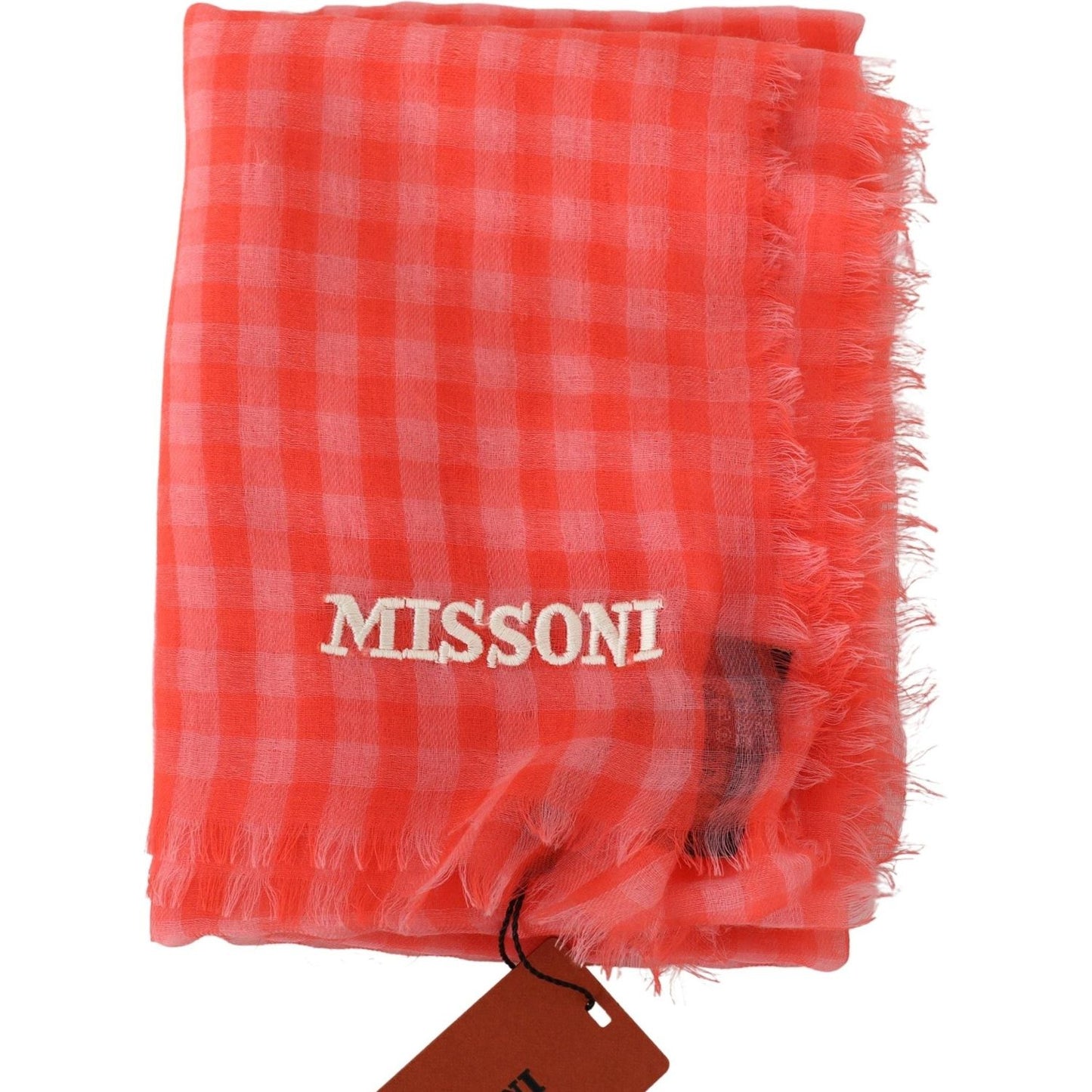 Missoni Luxurious Cashmere Checkered Scarf Missoni