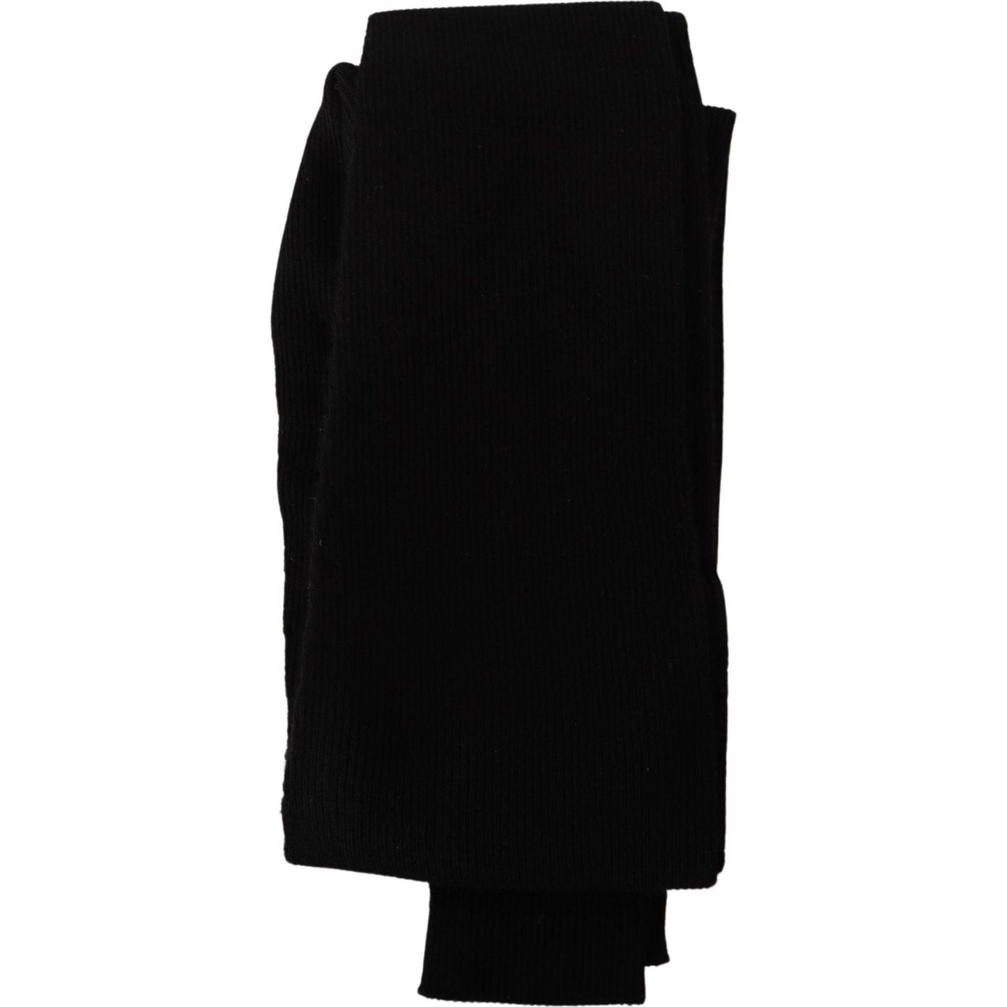 Dolce & Gabbana Elegant Black Cashmere Tights Dolce & Gabbana