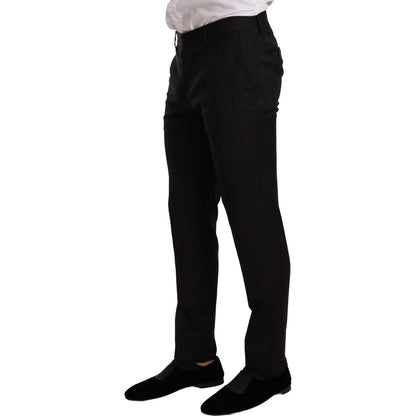Dolce & Gabbana Black Check MARTINI SLIM FIT 2 Piece Suit