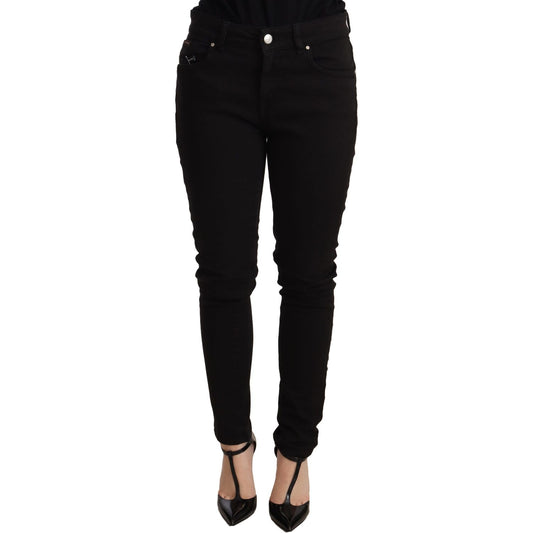 Dolce & Gabbana Elegant Slim-Fit Black Denim Jeans Jeans & Pants Dolce & Gabbana