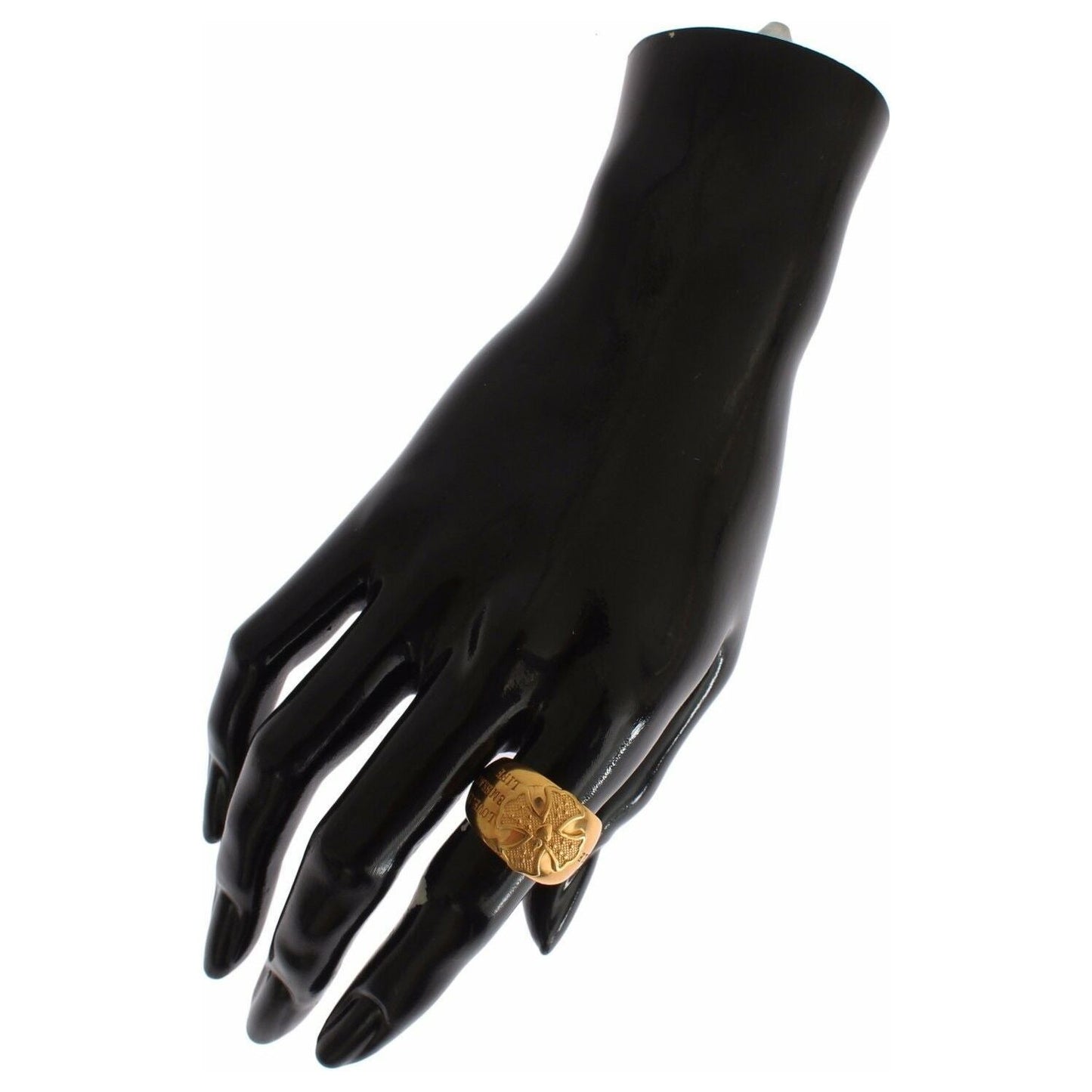 Nialaya Gold Plated 925 Silver Womens Ring