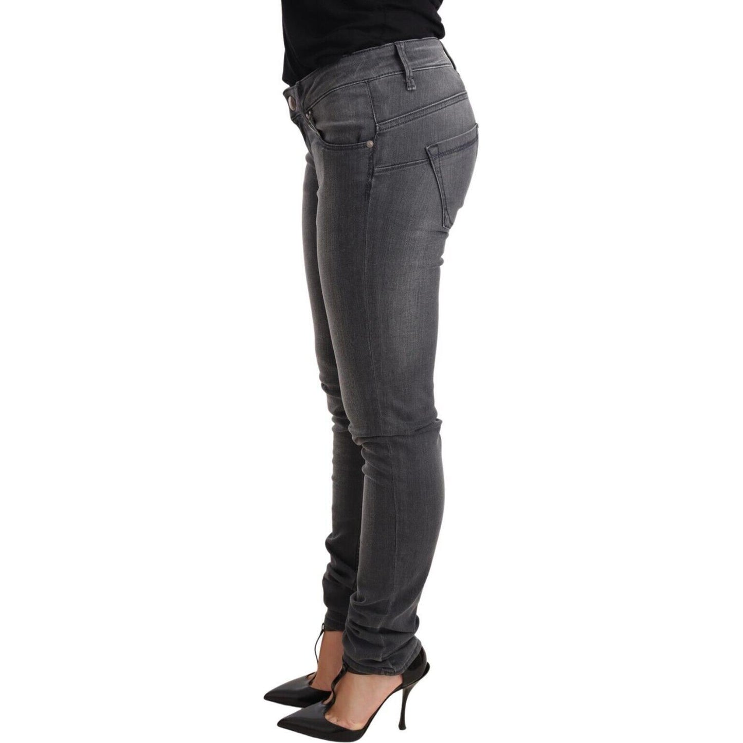 Chic Acht Low Waist Skinny Denim Jeans & Pants Acht