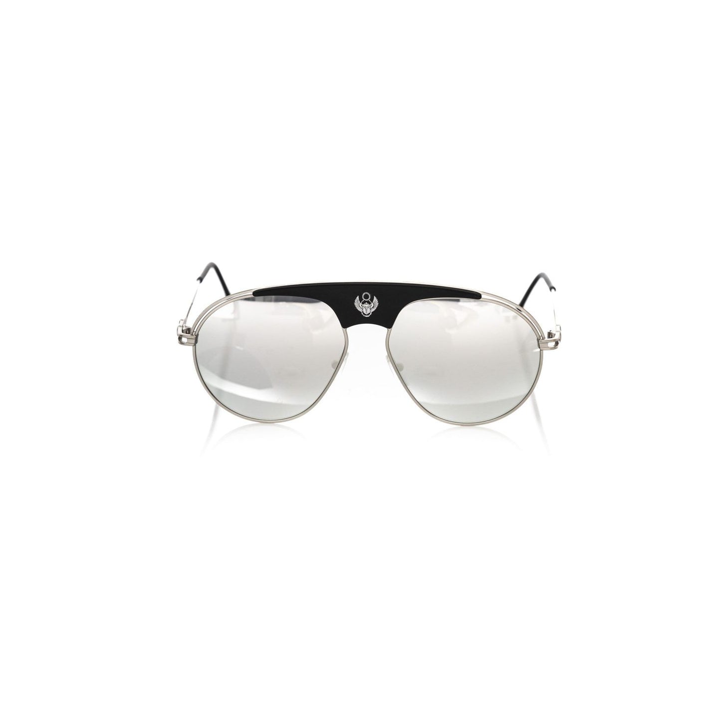 Frankie Morello Multicolor Metallic Fibre Men Sunglass