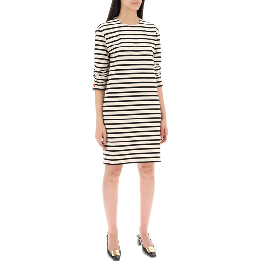 Tory Burch "striped cotton dress with eight Dresses Tory Burch