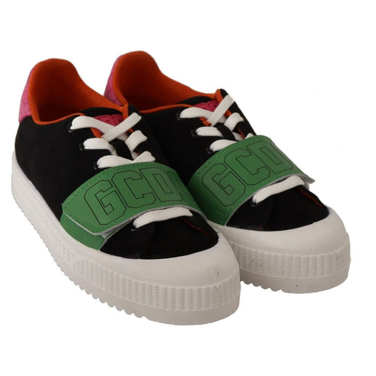 GCDS Multicolor Suede Low Top Lace Up Women Sneakers Shoes 1728,67345645728,EU38/US7.5,GCDS,Low Tops - Sneakers - Shoes,Material: Suede,Multicolor,New with tags,Shoes,Sneakers - Shoes,Sneakers - Women - Shoes,Women,Women - Shoes