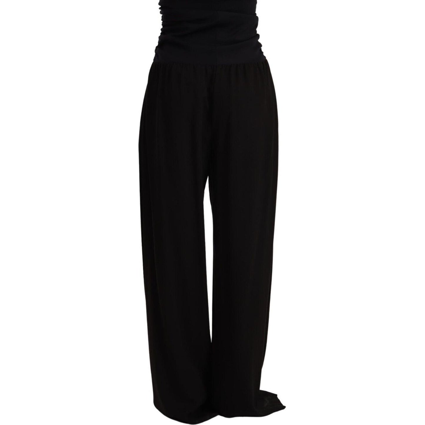 GF Ferre Elegant High Waist Straight Trousers GF Ferre